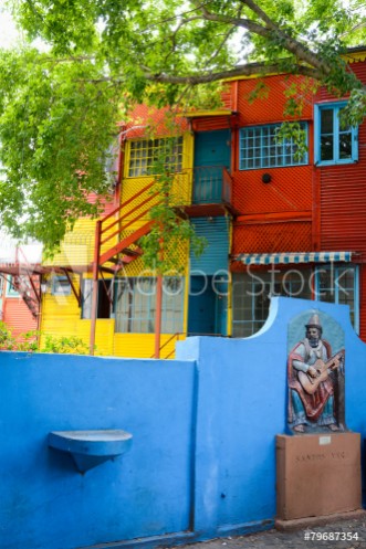 Picture of Caminito street La Boca neighborhood Buenos Aires Argentina